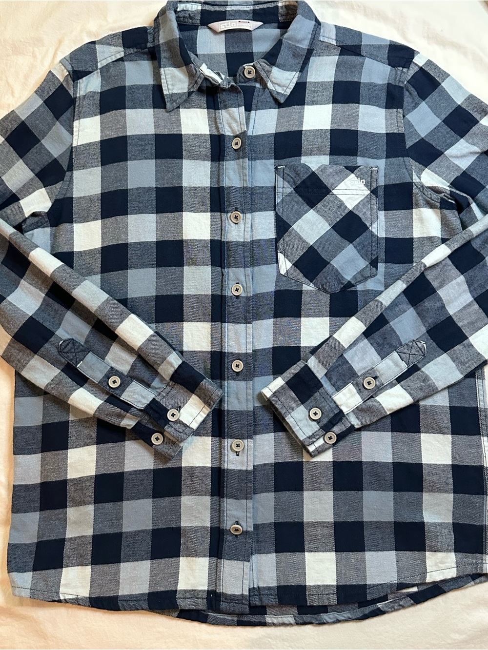 Stio Women’s Flannel Button-Down Shirt Size S